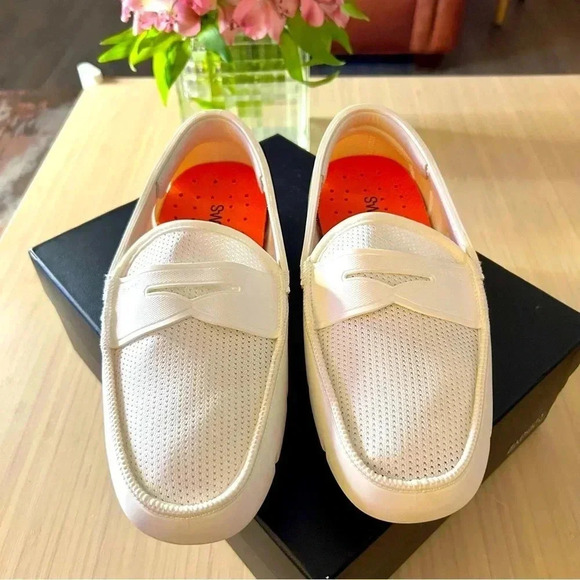 Swims Other - Swims Braided Lace Loafers - White - Men’s Size 8